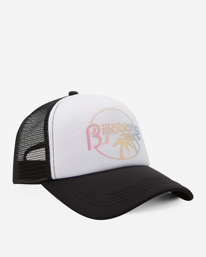 3 Across Waves Trucker Hat Green JAHWQBAC Billabong