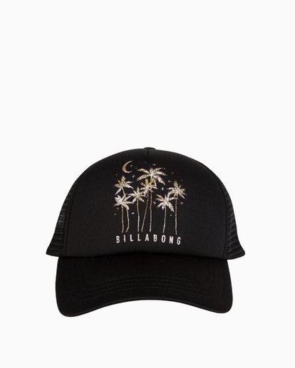 1 Across Waves Trucker Hat Black JAHWQBAC Billabong