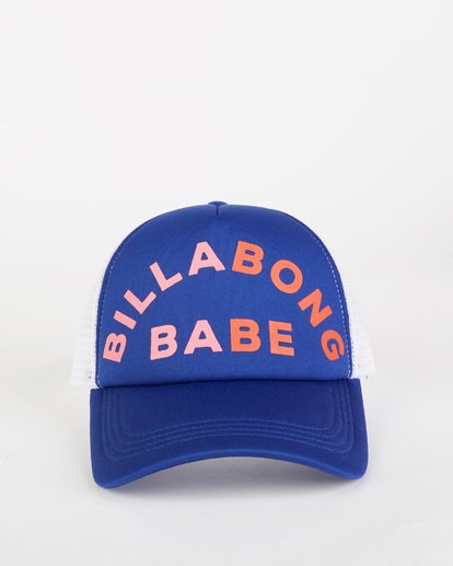 3 Across Waves Trucker Hat Blue JAHWQBAC Billabong