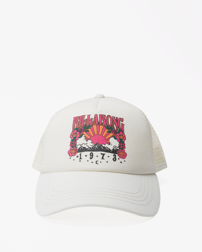1 Aloha Forever Trucker Hat White JAHWQBAL Billabong
