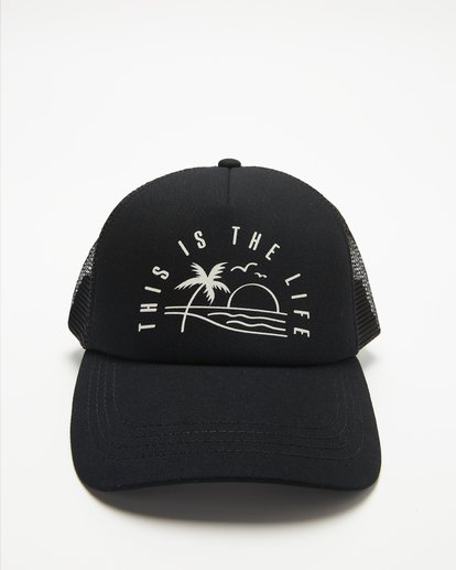 1 Aloha Forever Trucker Hat Black JAHWQBAL Billabong