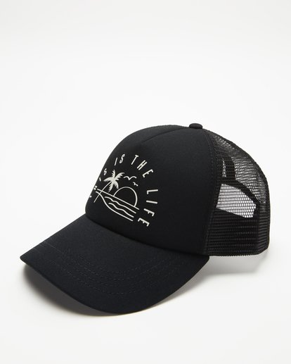 0 Aloha Forever Trucker Hat Black JAHWQBAL Billabong