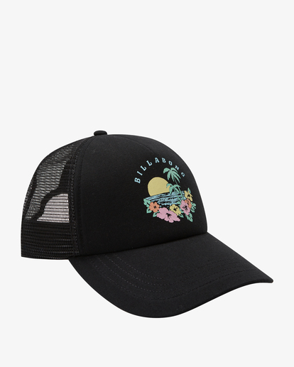 2 Aloha Forever Trucker Hat Black JAHWQBAL Billabong
