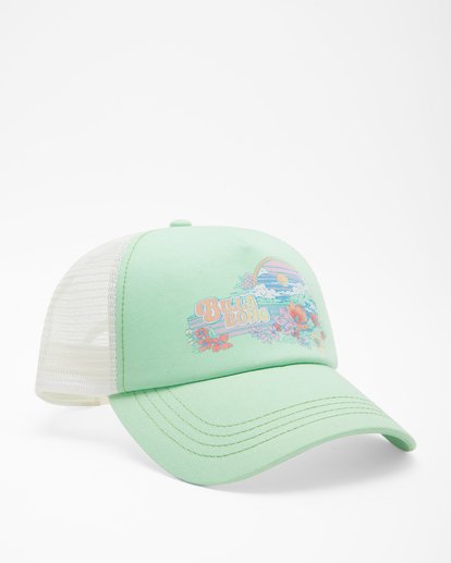 4 Aloha Forever Trucker Hat Green JAHWQBAL Billabong