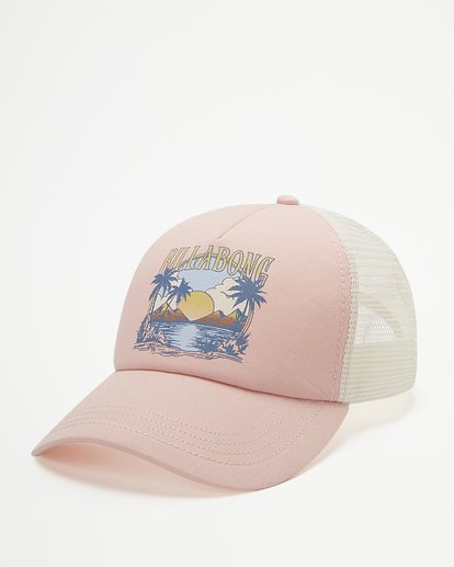 0 Aloha Forever Trucker Hat Pink JAHWQBAL Billabong