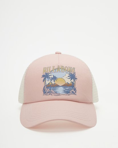 1 Aloha Forever Trucker Hat Pink JAHWQBAL Billabong