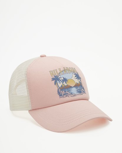 2 Aloha Forever Trucker Hat Pink JAHWQBAL Billabong