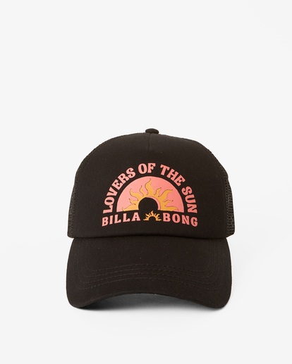 3 Aloha Forever Trucker Hat Black JAHWQBAL Billabong