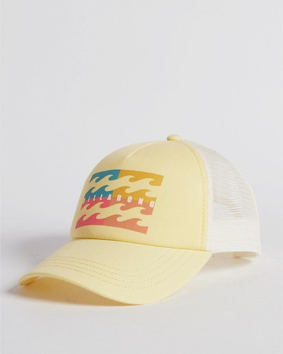 1 Aloha Forever Trucker Hat Yellow JAHWQBAL Billabong