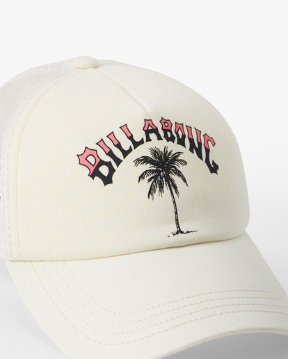 6 Aloha Forever Trucker Hat White JAHWQBAL Billabong