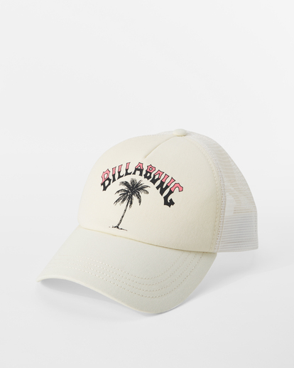2 Aloha Forever Trucker Hat White JAHWQBAL Billabong