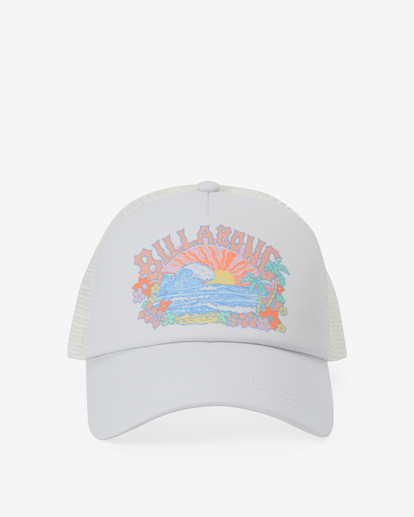 1 Aloha Forever Trucker Hat White JAHWQBAL Billabong