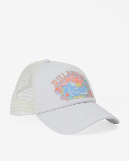 2 Aloha Forever Trucker Hat White JAHWQBAL Billabong