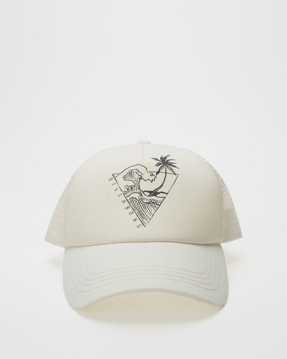 1 Aloha Forever Trucker Hat White JAHWQBAL Billabong