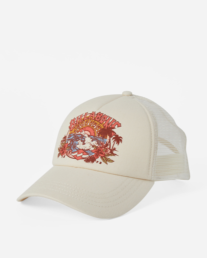0 Aloha Forever Trucker Cap White JAHWQBAL Billabong