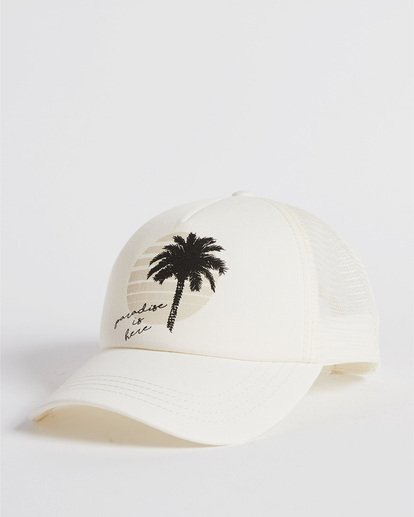 0 Aloha Forever Trucker Hat White JAHWQBAL Billabong