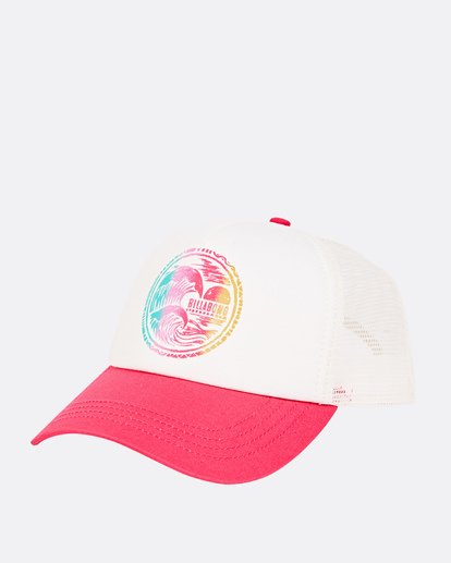 0 Aloha Forever Trucker Hat Red JAHWQBAL Billabong