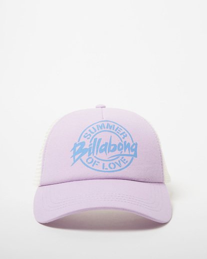 2 Aloha Forever Trucker Hat Purple JAHWQBAL Billabong