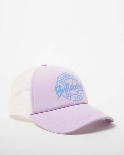 3 Aloha Forever Trucker Hat Purple JAHWQBAL Billabong