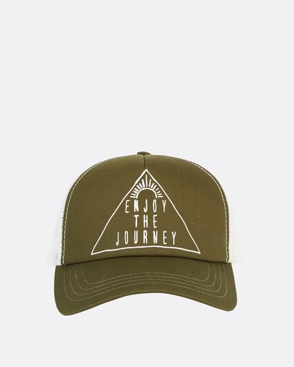 0 Aloha Forever Trucker Hat Green JAHWQBAL Billabong