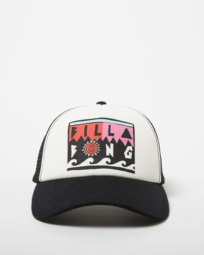 1 Aloha Forever Trucker Hat Red JAHWQBAL Billabong