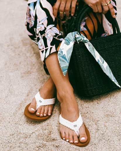 0 Baja Sandals White JFOT1BBA Billabong