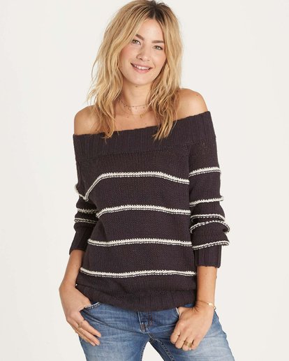 Billabong off sale the shoulder sweater