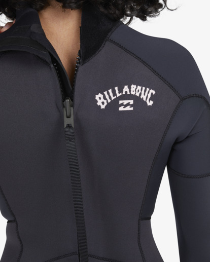 3 3/2mm Launch - Back Zip Wetsuit for Women Black JWFU1BI3 Billabong
