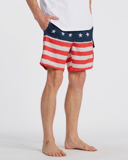 billabong american flag board shorts