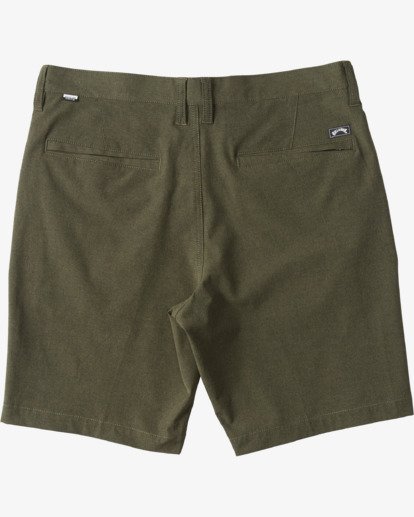 1 Crossfire X  Mid Submersible Short 19" Green M2011BCM Billabong