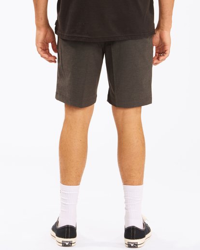 5 Crossfire X  Mid Submersible Short 19" Black M2011BCM Billabong