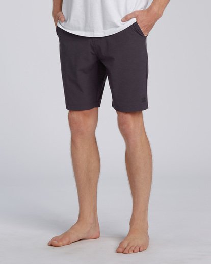 4 Crossfire X  Mid Submersible Short 19" Blue M2011BCM Billabong