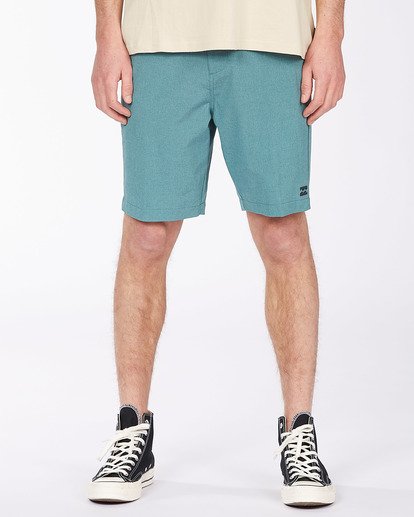 2 Crossfire X  Mid Submersible Short 19" Blue M2011BCM Billabong
