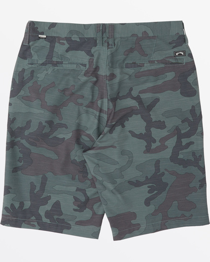 1 Crossfire Slub Submersible Short 21" Green M2031BCS Billabong