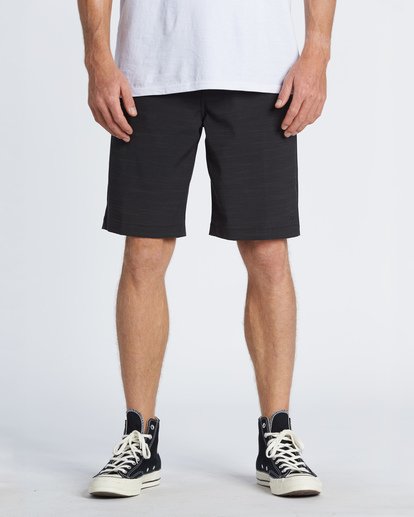 3 Crossfire Slub Submersible Short 21" Black M2031BCS Billabong
