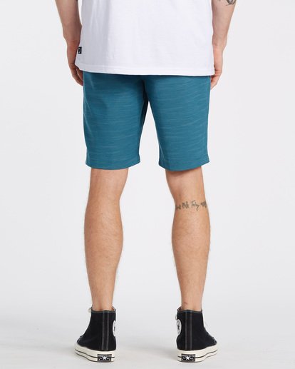 5 Crossfire Slub Submersible Short 21" Blue M2031BCS Billabong