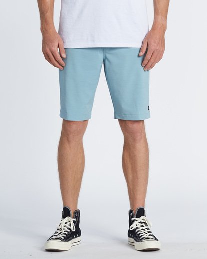 2 Crossfire Slub Submersible Short 21" Blue M2031BCS Billabong