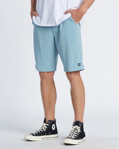 3 Crossfire Slub Submersible Short 21" Blue M2031BCS Billabong