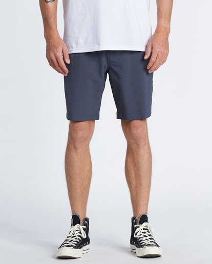 2 A/Div Surftrek Wick Short 20" Blue M2161BSW Billabong
