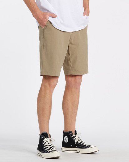 4 A/Div Surftrek Heather Short 20" Green M2421BSH Billabong