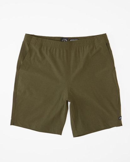 0 A/Div Transport Elastic Waist Shorts 18"  M2512BTE Billabong