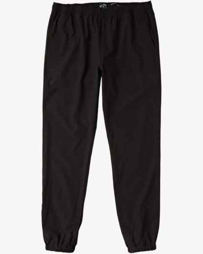 8 A/Div Transport Elastic Waist Pants Black M3153BTP Billabong