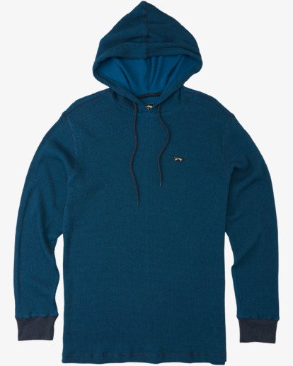 3 Keystone Pullover Thermal Hoodie Blue M9013BKE Billabong