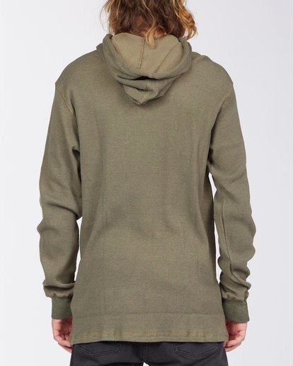 2 Keystone Pullover Thermal Hoodie Green M9013BKE Billabong