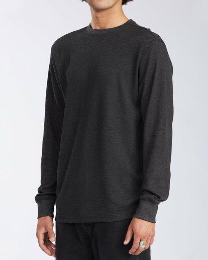 6 Essential Long Sleeve Thermal Black M9173BES Billabong