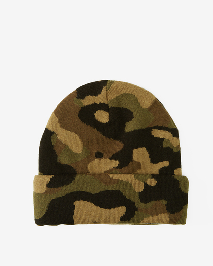 1 Stacked Beanie Green MABN3BST Billabong