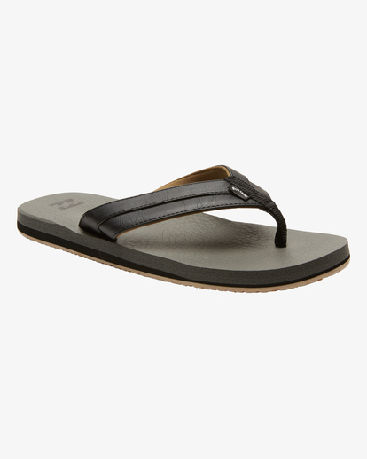 1 All Day Impact Cush Sandals Black MFOT1BAC Billabong
