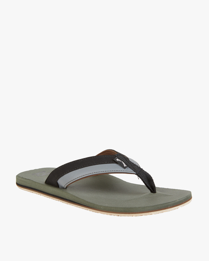 1 All Day Impact Slip-On Sandals Brown MFOT1BAD Billabong
