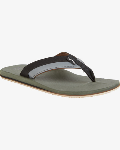 1 All Day Impact Slip-On Sandals Green MFOT1BAD Billabong