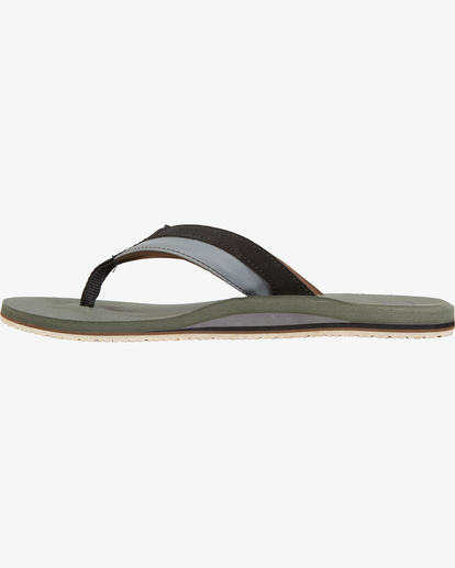 3 All Day Impact Slip-On Sandals Green MFOT1BAD Billabong